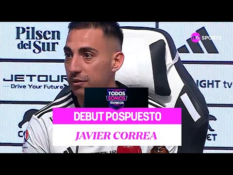 Debut de Javier Correa en Colo Colo ante Santa Cruz pospuesto - Todos Somos Técnicos