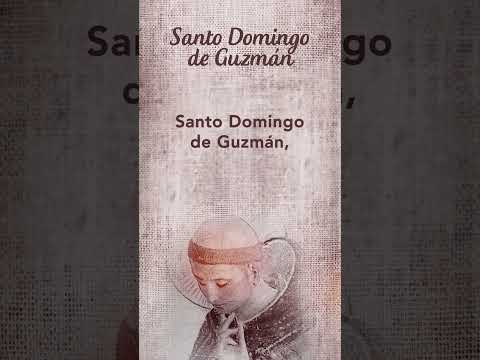 Oración a Santo Domingo de Guzmán #SantoDelDía  #TeleVID #Shorts