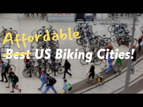 10 Bike friendly cities you can actually afford