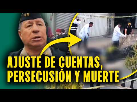 Violenta persecución: Balacera deja un muerto y dos heridos