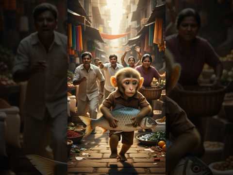 Poor monkey emotional 🥲 story