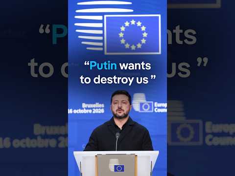 Zelenskyy says “Putin wants to destroy us” | DW NEWS