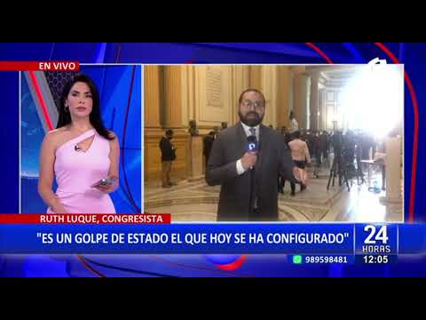 Pedro Castillo anuncia cierre del Parlamento: “esto es un golpe de Estado”, dijo Ruth Luque (1/4)