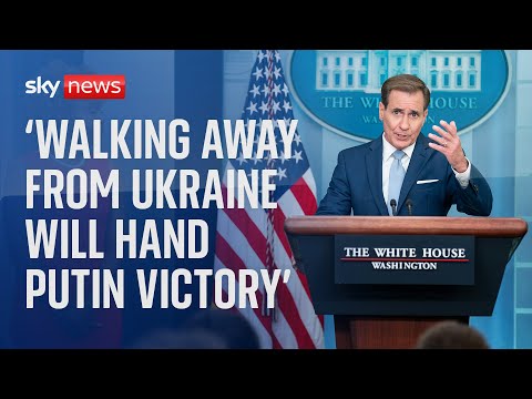 The White House confirms Biden called allies to reassure them on US support for Ukraine
