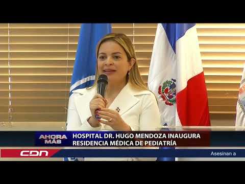 Hospital Dr. Hugo Mendoza inaugura residencia médica de pediatría