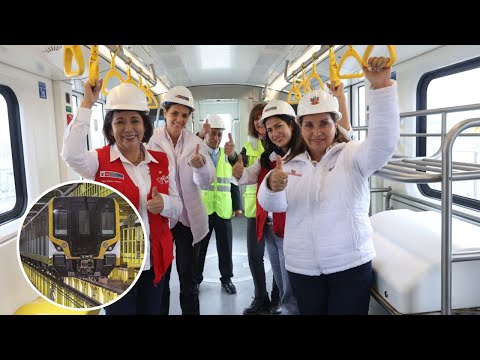 Dina Boluarte sobre Línea 2 del Metro de Lima: Esta mega obra será de gran ayuda