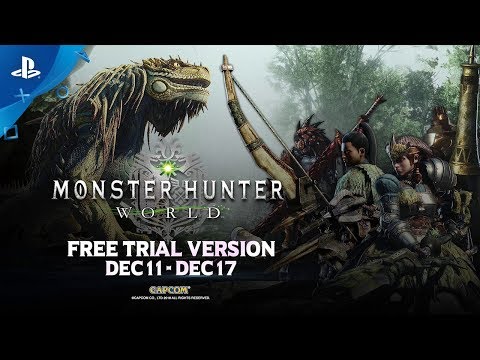 Monster Hunter: World - Free Trial Trailer | PS4