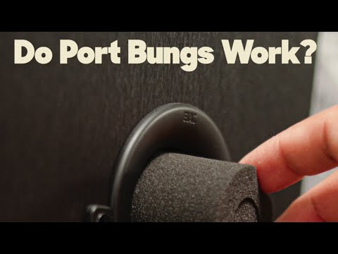 (This is an old video) Do Foam Bungs / Port Plugs for Speakers Work?