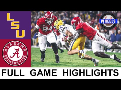 #2 Alabama vs LSU Highlights | College Football Week 10 | 2021 College Football Highlights