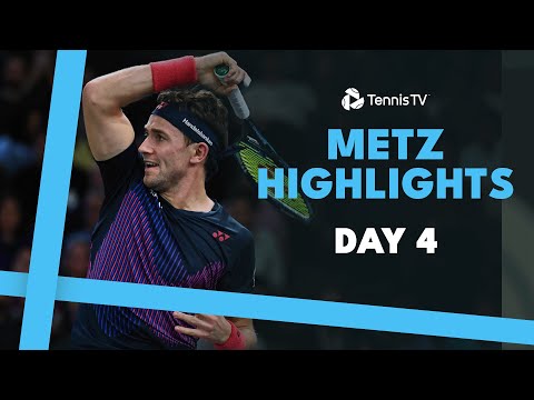 Ruud Battles Bonzi; Norrie & Van Assche Clash | Metz 2024 Day 4 Highlights