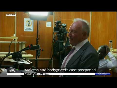 Malema and bodyguard's case postponed