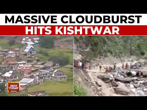 Kishtwar Cloudburst: 12 Feared Dead, Yatra Tents Washed Away in J&K Tragedy