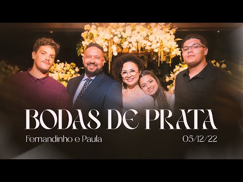 Fernandinho e Paula . Bodas de Prata (05/12/22)