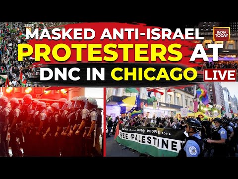 DNC 2024 LIVE: Massive Anti-Israel Protests Break Out In Chicago, Illinois At DNC Day 1 | US News