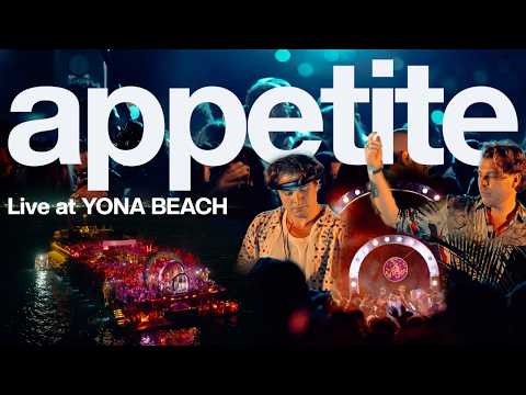 APPETITE @ YONA Beach Club [ Full Live Set ]