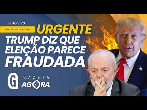 Trump coloca em dúvidas a eleição, mas diz "gostar" de Lula | GAZETA AGORA