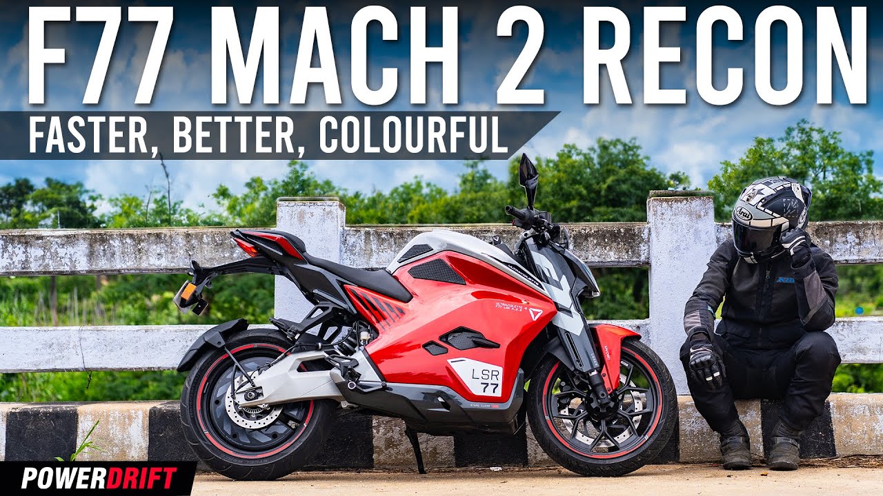 Ultraviolette F77 Mach 2 Recon: Is This Really India's Fastest Electric Bike? | PowerDrift