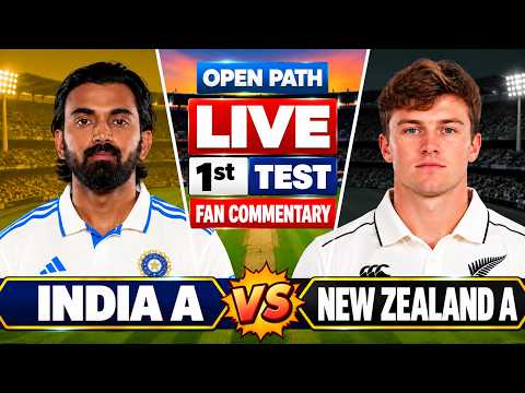 🔴<strong>LIVE</strong> : IND A vs NZ A | 1st <strong>TEST</strong> MATCH | INDIA vs NEWZEALAND | <strong>Live</strong> Score &amp; Unofficial FanCommentary
