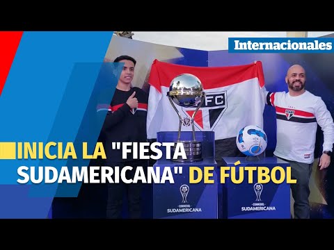 Inicia la Fiesta Sudamericana de fútbol con presencia notoria de hinchas brasileños