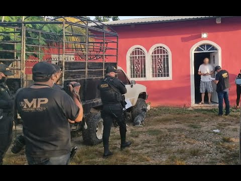 Operativo policial logra incautar arsenal en Petén