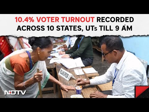 Voting Percentage Phase 4 | 10.4% Voter Turnout Recorded Across 10 States, UTs Till 9 am