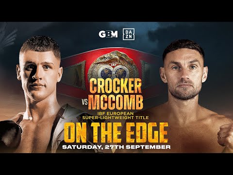 BEN CROCKER VS. SEAN MCCOMB PRELIMS LIVESTREAM