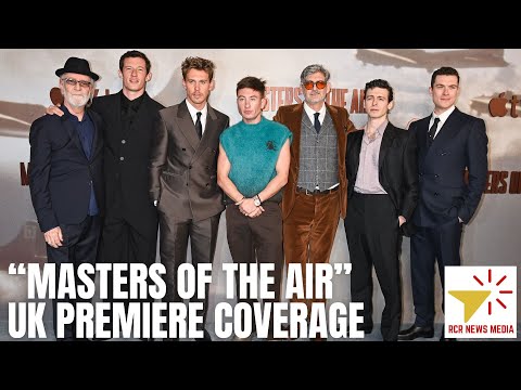 UK Premiere of Apple's New WWII Series Masters of the Air #AustinButler #CallumTurner #BarryKeoghan