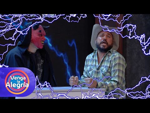 Tito 'El ranchero' y José Luis Zagar se llevaron sus toques en Guerra de Palabras. |Venga La Alegría