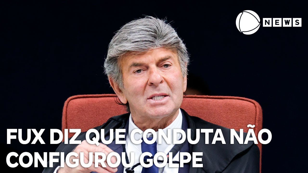 Fux diz que conduta de Bolsonaro não configurou golpe