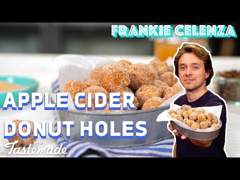 Apple Cider Donut Holes | Frankie Celenza