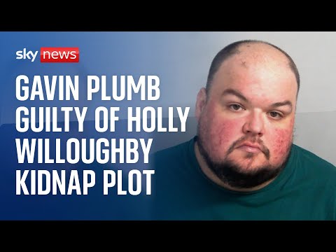 Gavin Plumb found guilty of plot to kidnap, rape and murder Holly Willoughby