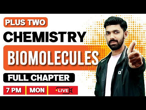 Plus Two Chemistry | Biomolecules | Full Chapter  | Exam Winner +2