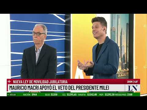 Mauricio Macri apoyó el veto del presidente Milei; el pase entre Antonio Laje y Francisco Olivera