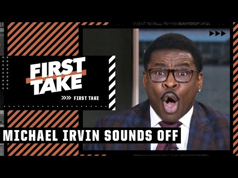 'Mike McCarthy don't run Michael Irvin!' - The Playmaker goes on an animated tirade      | First Take video clip