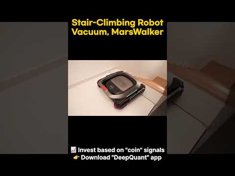 Stair-Climbing Robot Vacuum, MarsWalker
