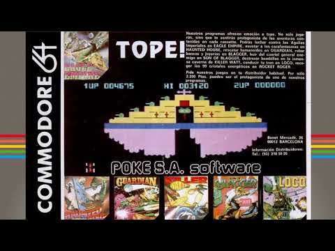 Commodore 64 Real 50Hz - Distribuidoras de Software españolas en los 80: POKES.A