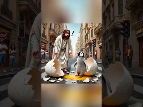 jesus vs 🐧🐧🐧 #jesus #devi #edit