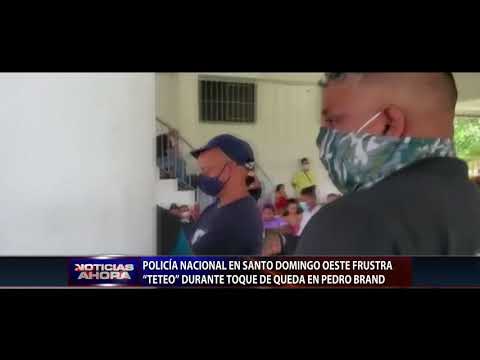 Policía Nacional frustra fiesta clandestina en Pedro Brand