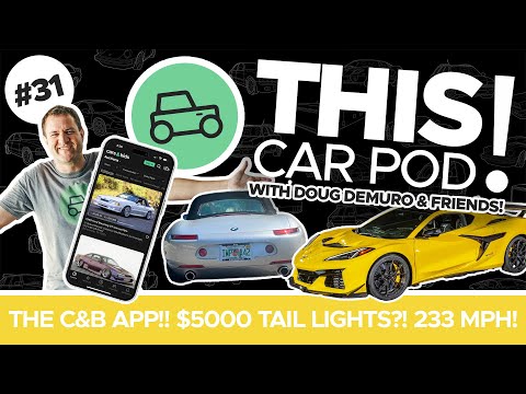 Doug DeMuro: Cars and Bids App, Michelin's Carrera GT Tires, and Corvette ZR1 Speed