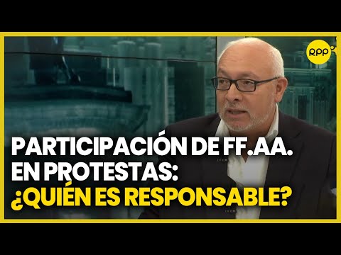 Sobre participación de FF.AA. en protestas: Todo el mundo parece zafar de una responsabilidad