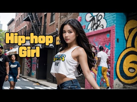 [AI Journey] Hip-hop Girl   #AIJourney #Hiphop #Girl