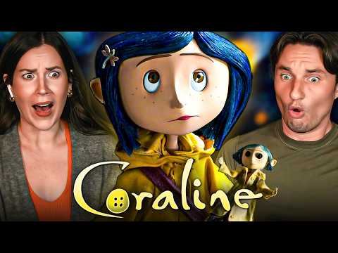 CORALINE (2009) is Disturbingly Delightful | First Time Watching | Movie Reaction