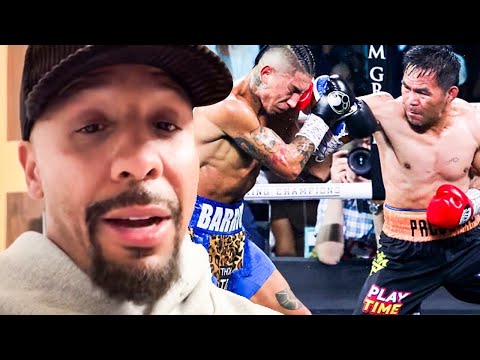 Andre Ward KEEPS IT 100 on Manny Pacquiao DRAW with Mario Barrios; EXPLAINS WHY “MANNY WON”
