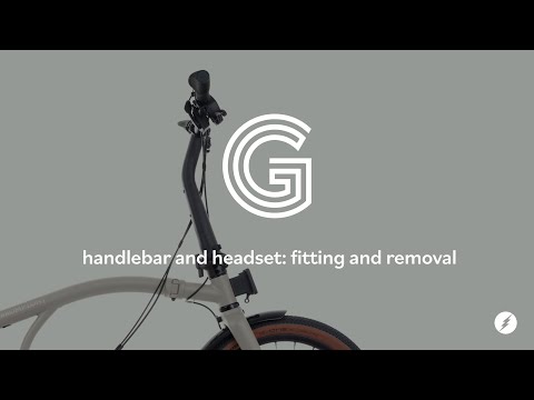 Handlebar and headset: fitting and removal