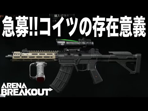 問題:LR-1の存在意義を証明せよ【arenabreakout】アリーナブレイクアウト