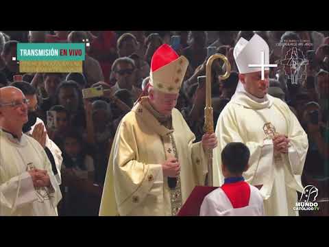 Momento de la Consagración a la Santísima Trinidad por intercesión de Santa María de Guadalupe...