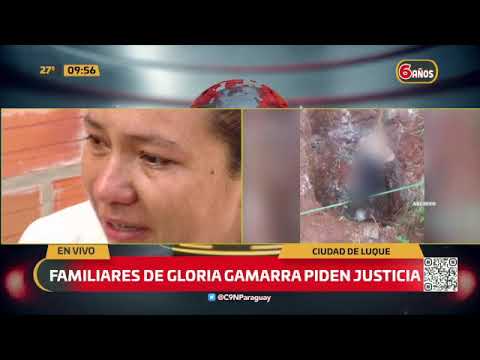 Luque: Familiares piden justicia para Gloria Gamarra