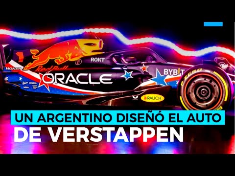 UN ARGENTINO DISEÑÓ EL AUTO DE FÓRMULA 1 DE MAX VERSTAPPEN