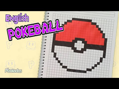 How to Draw a Pokeball in Pixel Art -  PIXELADOS IN ENGLISH