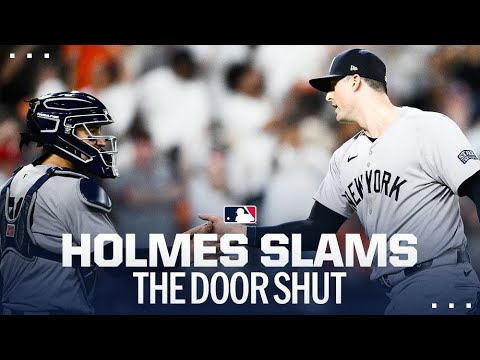 5-OUT SAVE! Clay Holmes delivers in a massive spot for the Yankees!